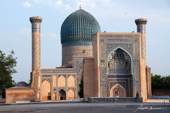 Il Mausoleo Gur-e-Amir dedicato a Tamerlano