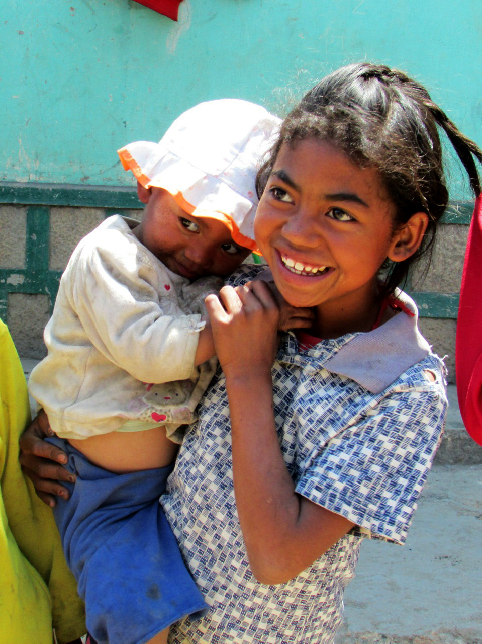Il sorriso dei bambini malgasci