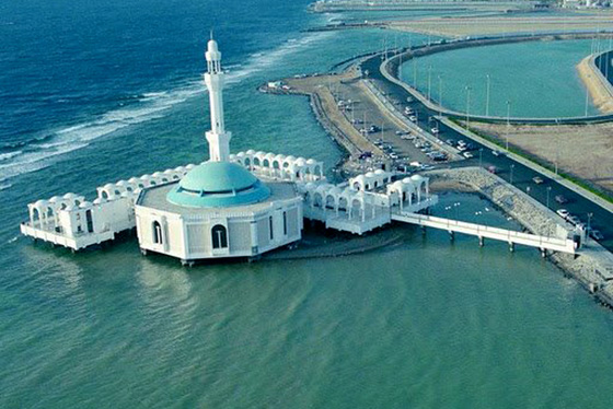 La Moschea Galleggiante, Jeddah, Arabia Saudita
