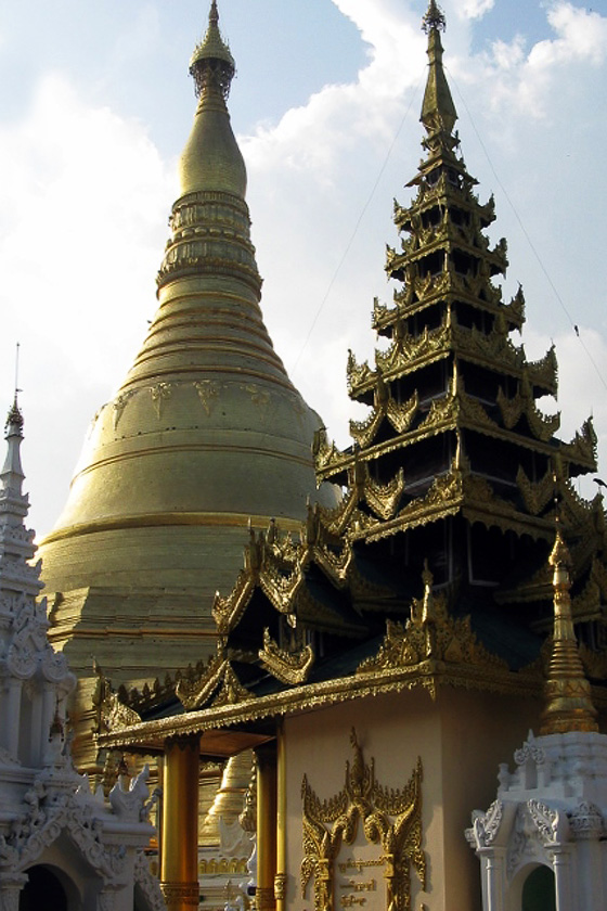 La pagoda di Shwedagon