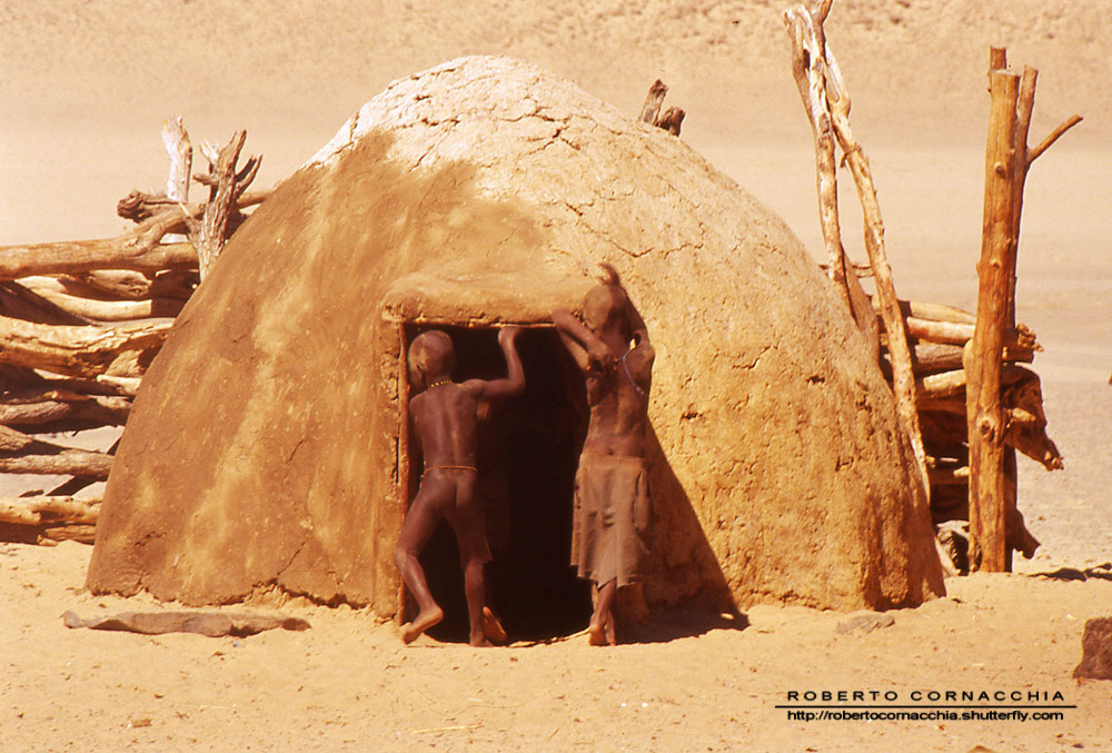 Capanna Himba - Archivio Fotografico Pianeta Gaia