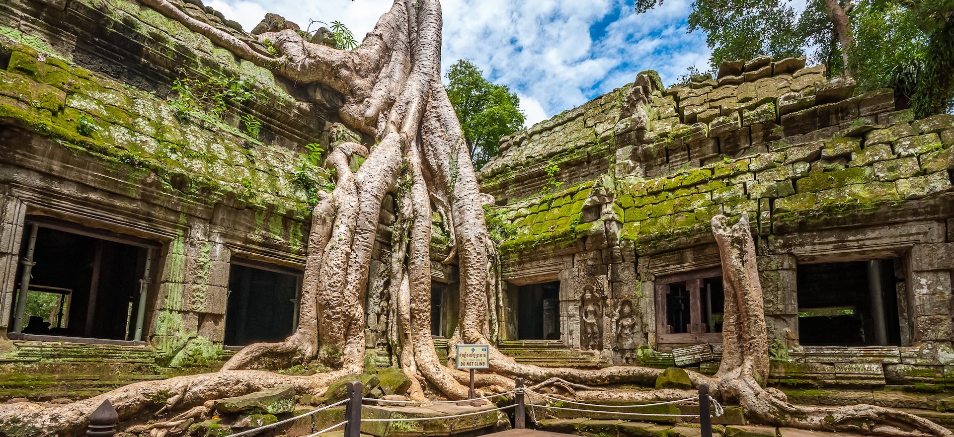 Angkor Tempio di Ta Prom